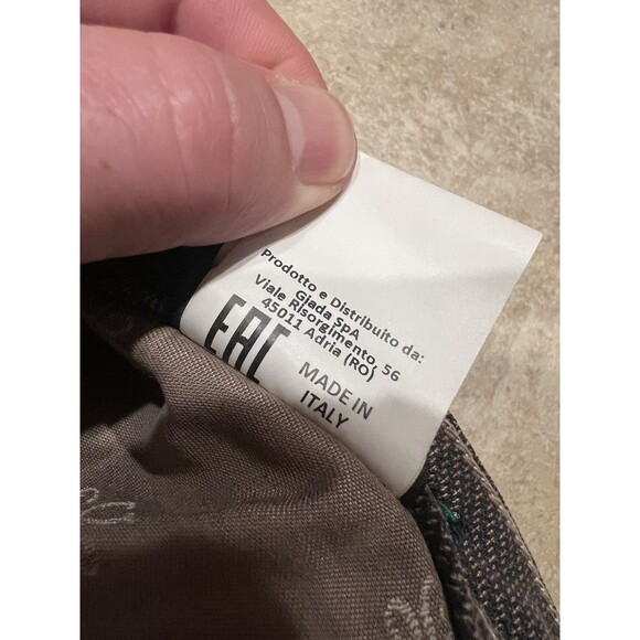 Jacob Cohen Jeans Mens 32x27 Brown Stretch Made in Italy Handmade J688 COMF - Picture 8 of 12